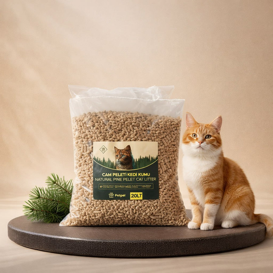 Petpel 20 Lt Çam Peleti Kedi Kumu