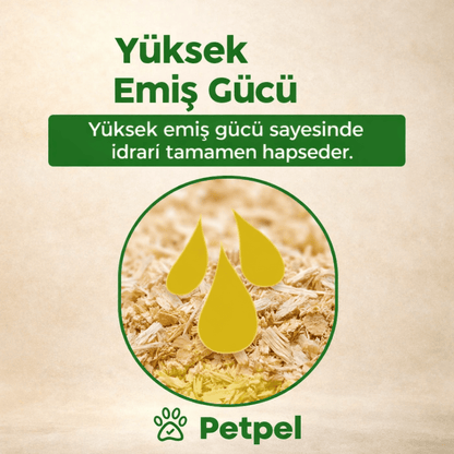 Petpel 20 Lt Çam Peleti Kedi Kumu - Petpel